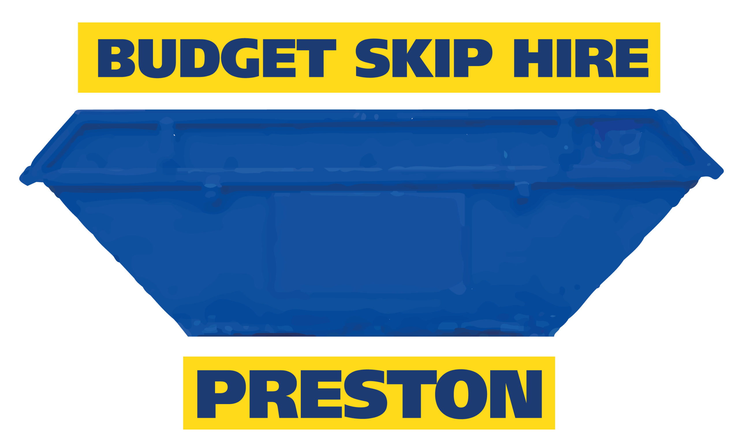 budget skip hire preston logo